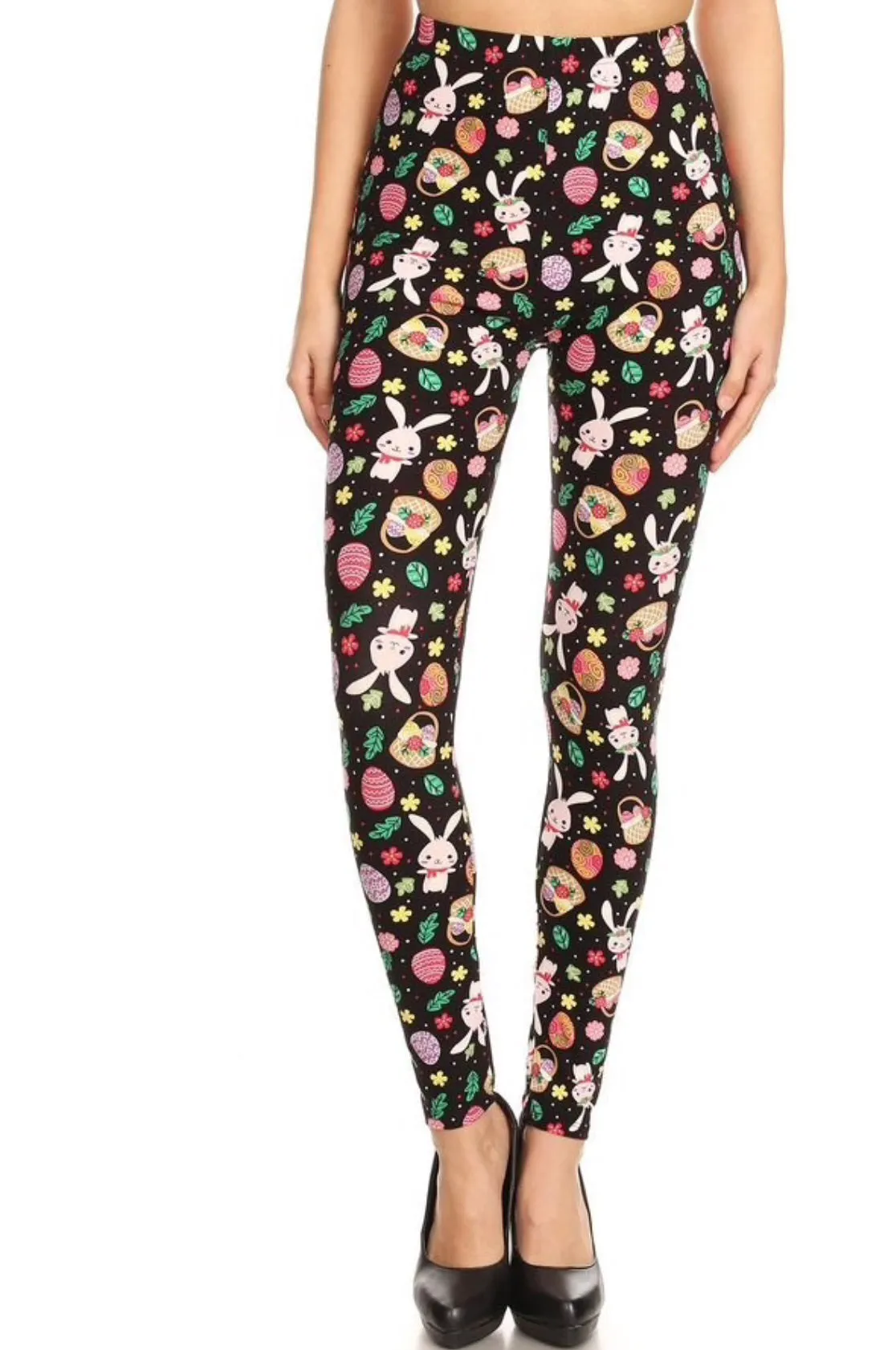 Buttery Soft Happy Easter Leggings