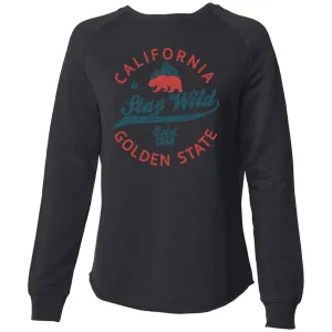 California Stay Wild Super Soft Crewneck Sweater