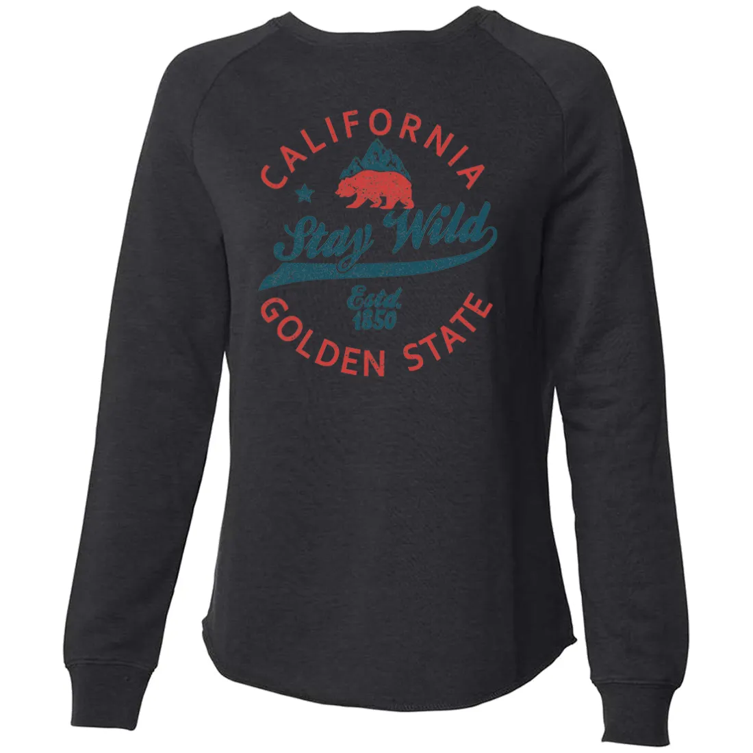 California Stay Wild Super Soft Crewneck Sweater