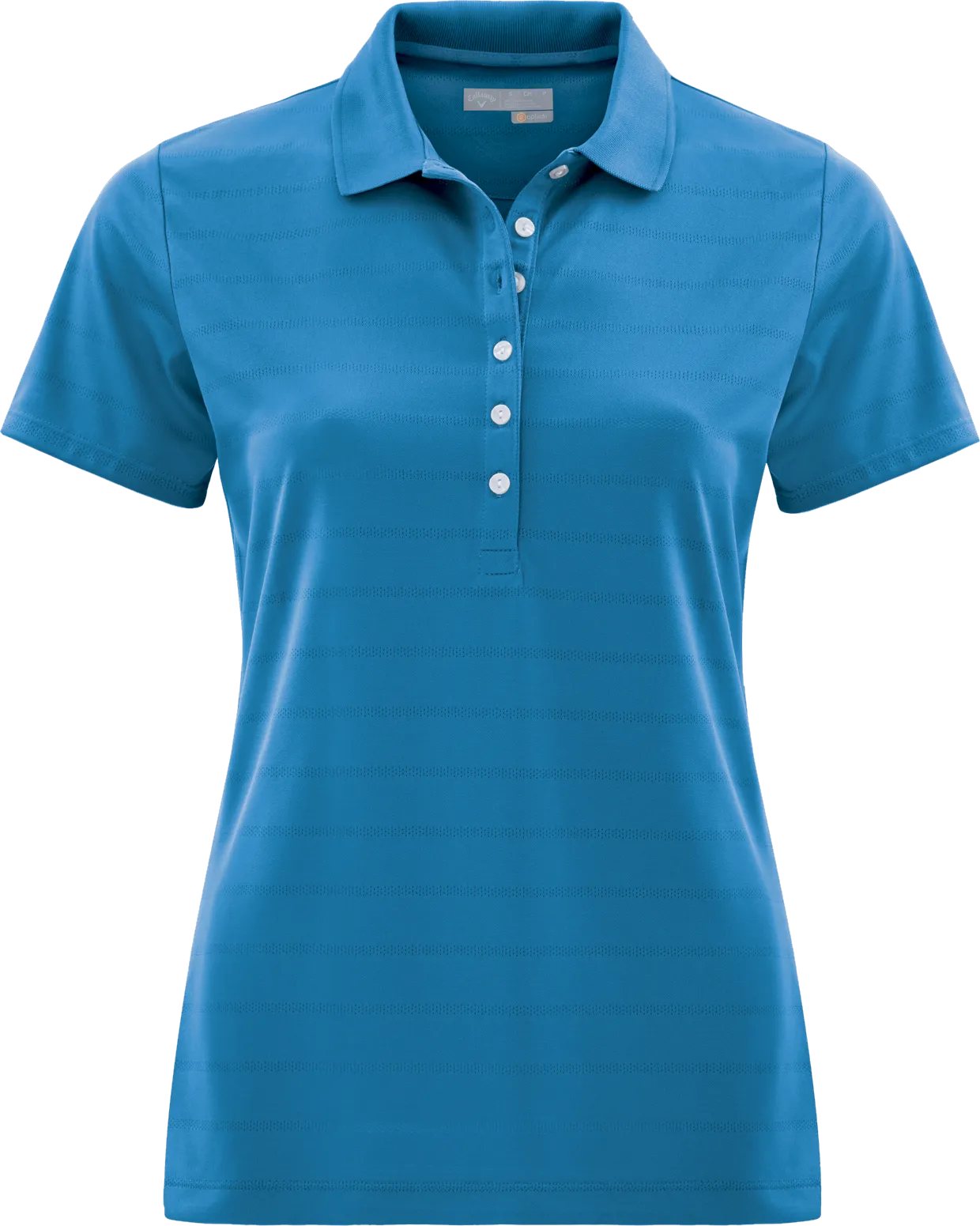CALLAWAY Women's Opti-Vent Polo Medium Blue