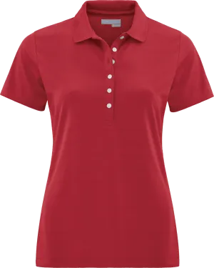 CALLAWAY Women's Opti-Vent Polo Salsa Red
