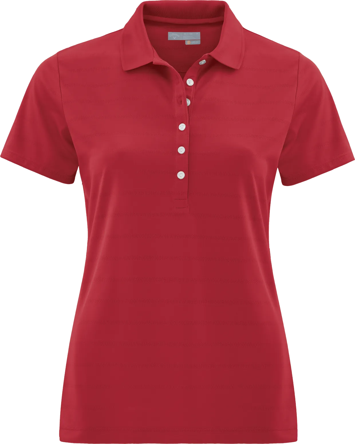 CALLAWAY Women's Opti-Vent Polo Salsa Red