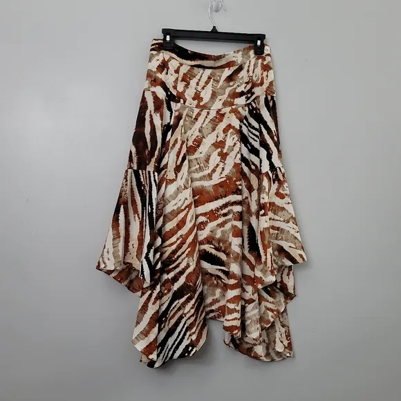 Calvin Klein Women's  Sportswear Soft Flowy Print Skirt