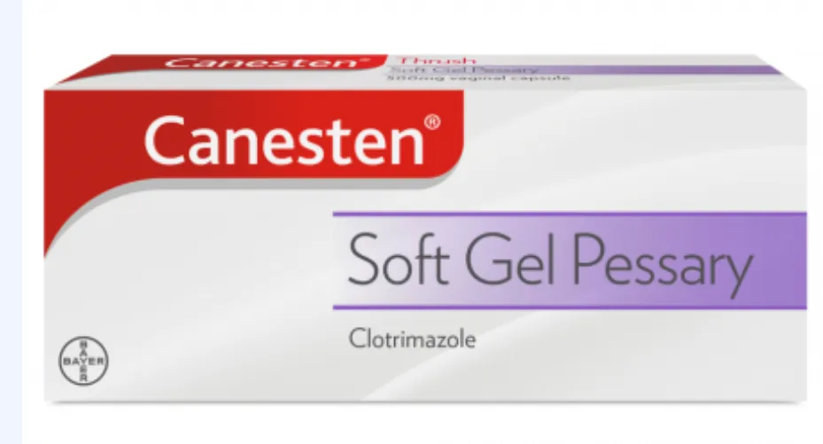 CANESTEN Treatment of Candida Vaginitis Soft Gel PESSARY