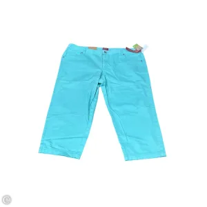 Capris By Merona In Green, Size: 18