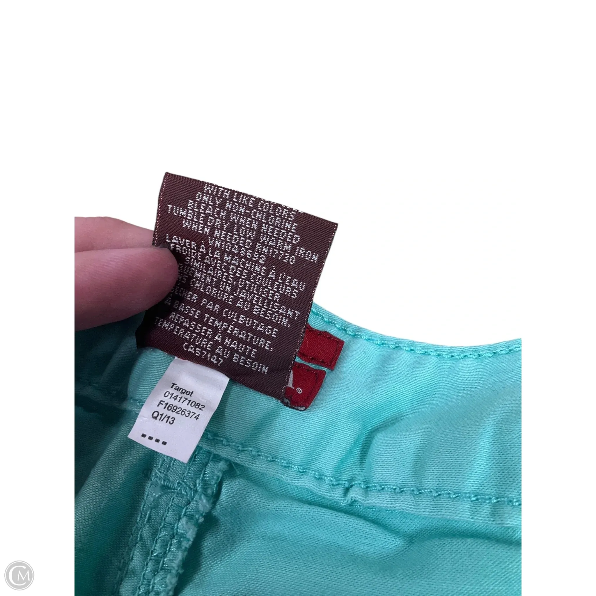 Capris By Merona In Green, Size: 18