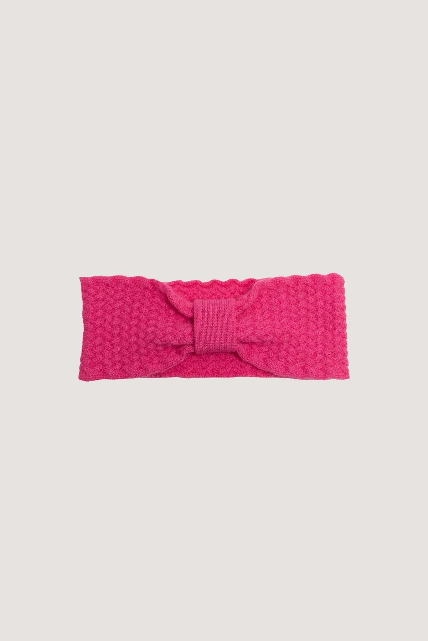 Cashmere Textured Bow Headband
