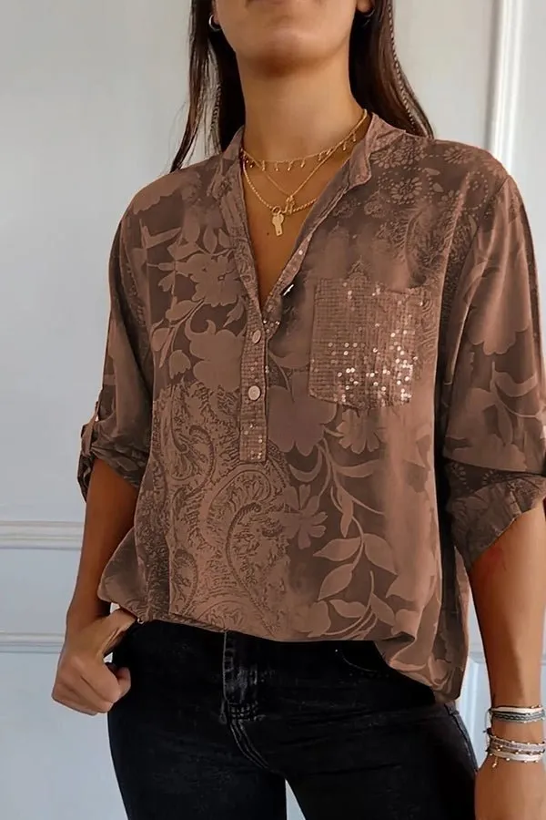 Celsa® | Glamorous Sequin Top For Festive Occasions
