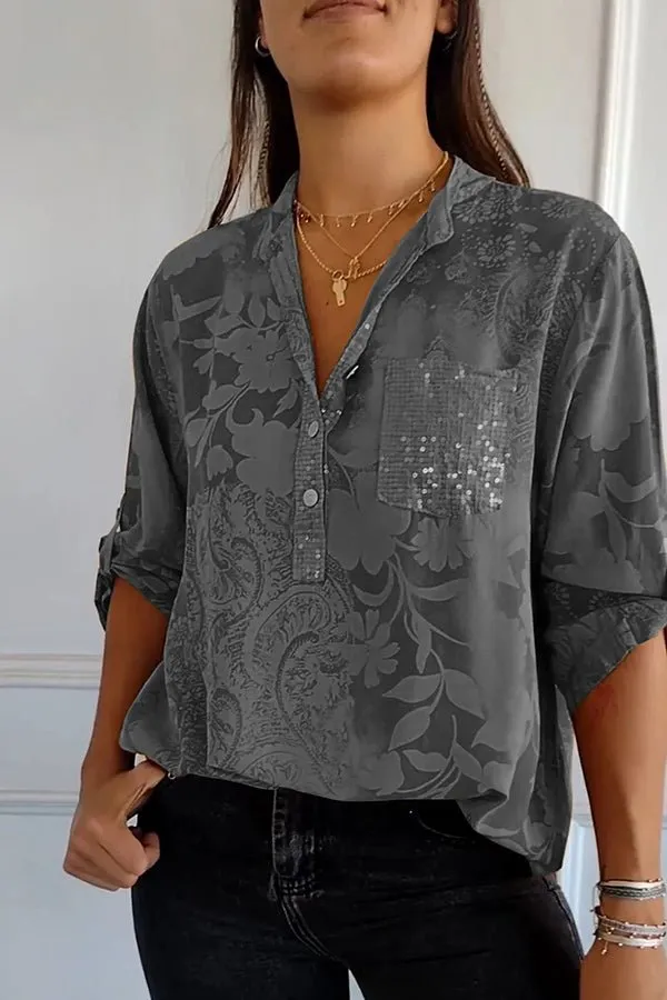 Celsa® | Glamorous Sequin Top For Festive Occasions