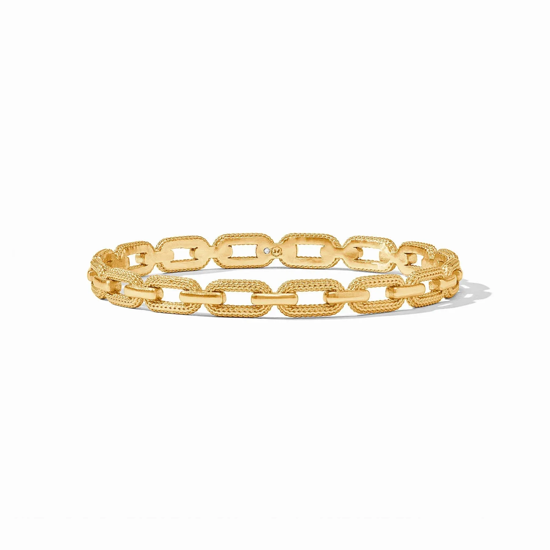 Cheval Paperclip Bangle - Gold - Small