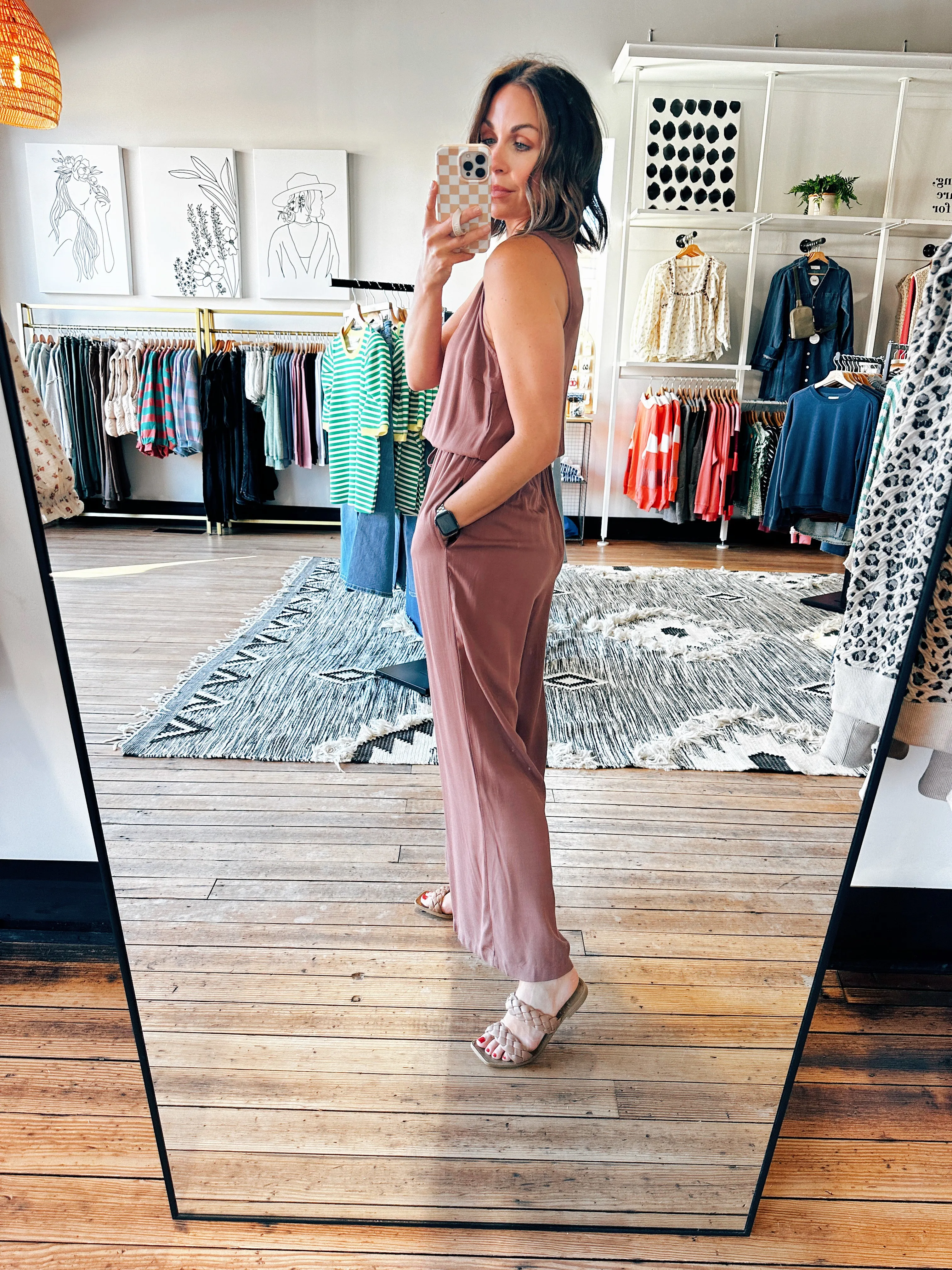 Coco Button Jumpsuit