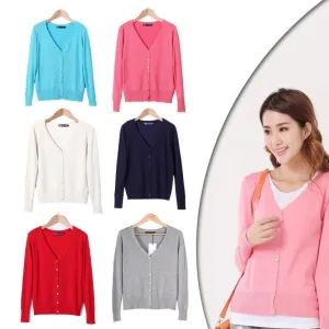 Color: Navy Blue,Size: XLarge - New Year Cardigans Long Sleeves Button Down Style