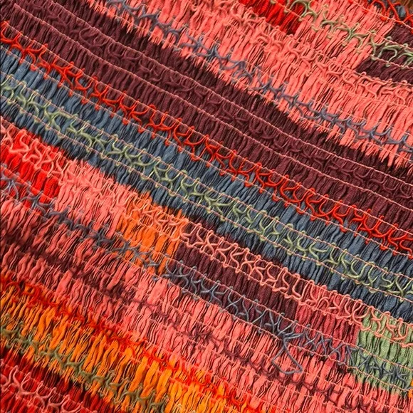 Colorful Striped Women's Skirt