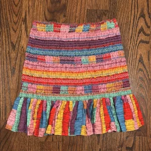 Colorful Striped Women's Skirt