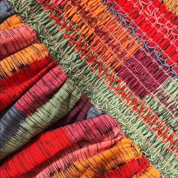 Colorful Striped Women's Skirt