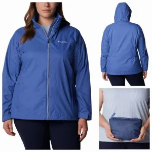Columbia Switchback III Women's Waterproof Rain Jacket Plus Sizes NEW