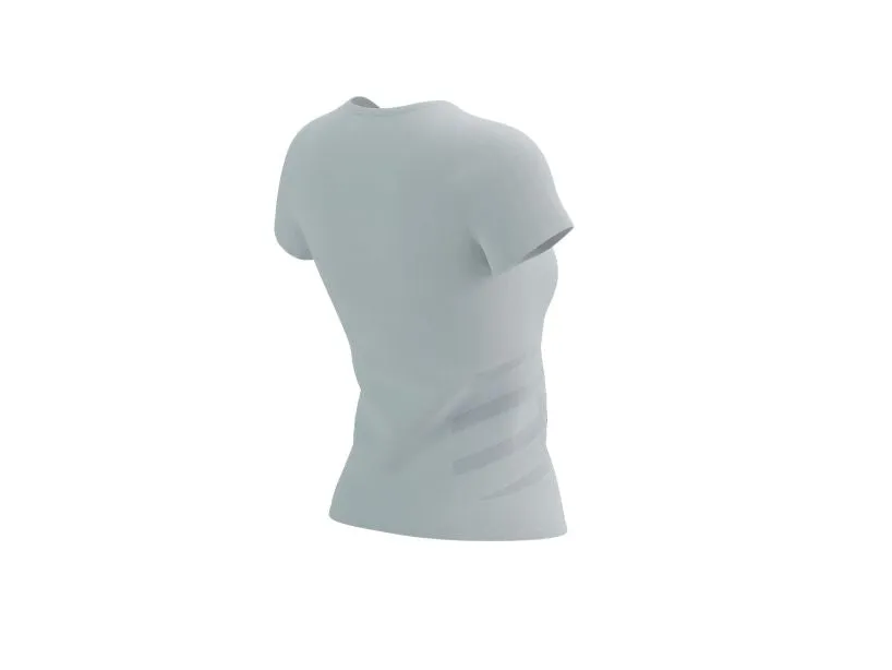 COMPRESSPORT Women's Logo SS Tshirt - White