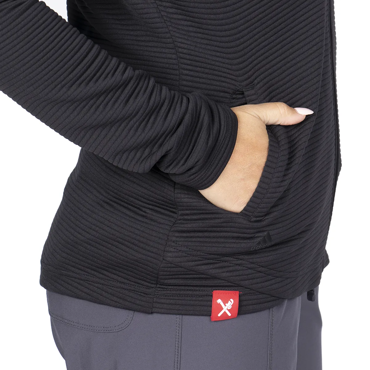 Cook Women's Textured Full-Zip Jacket