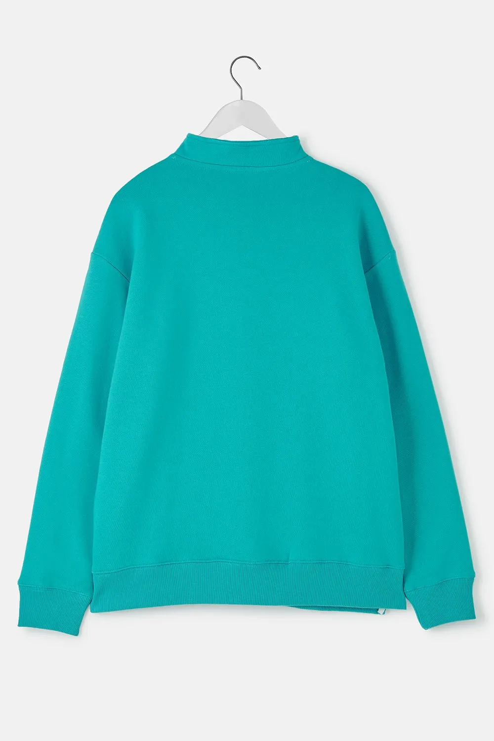 Coral Jersey - Soft Teal