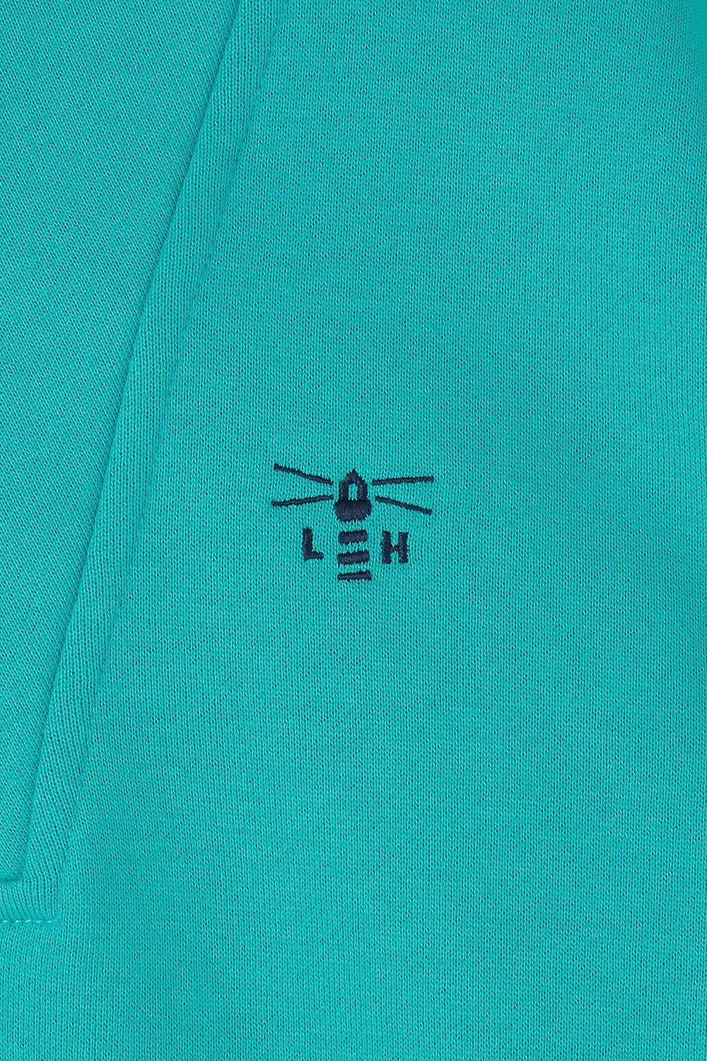Coral Jersey - Soft Teal