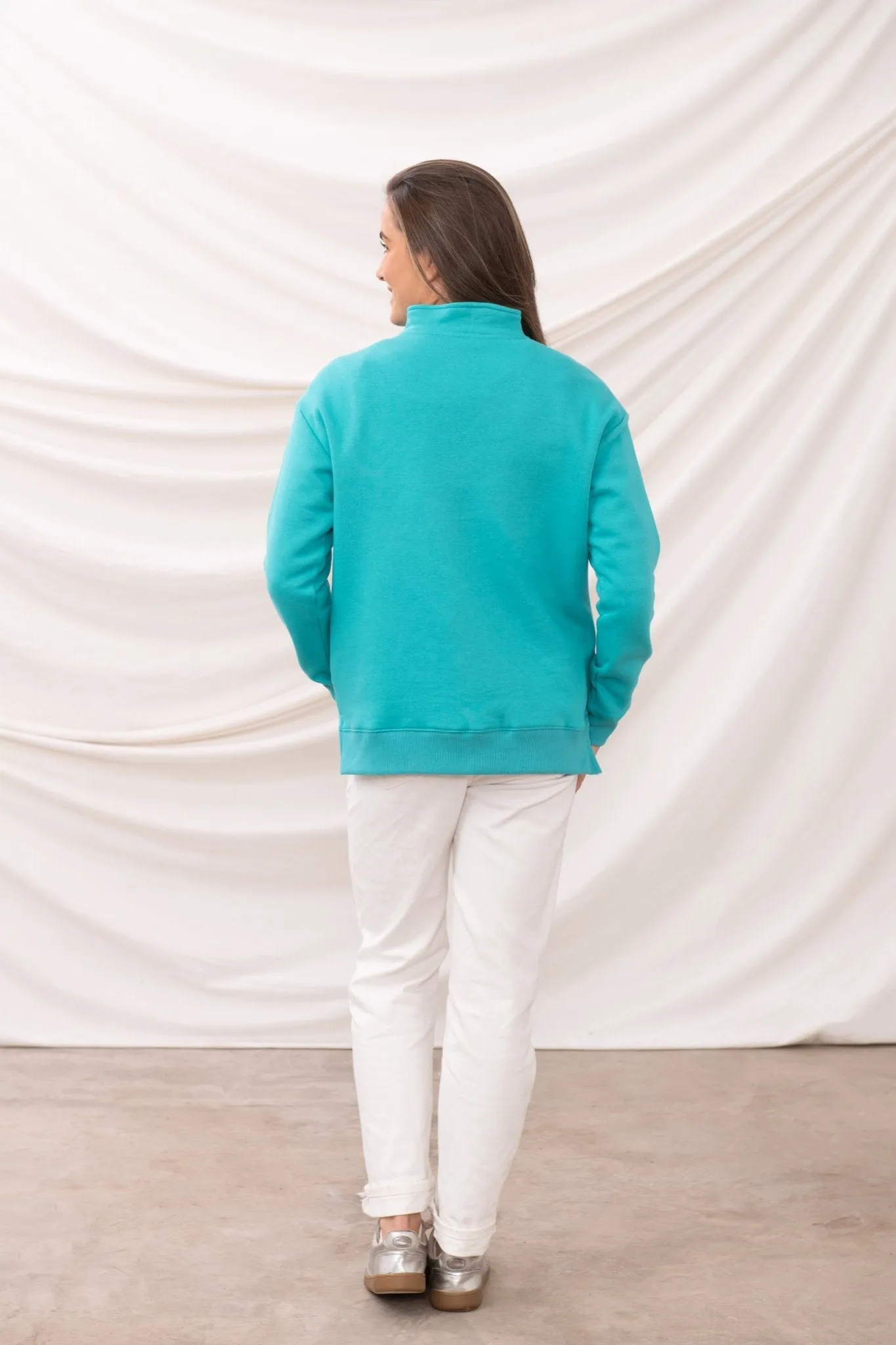 Coral Jersey - Soft Teal