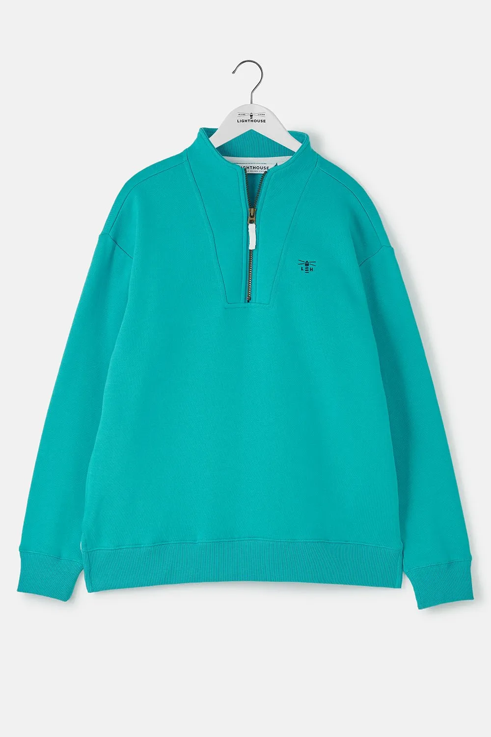 Coral Jersey - Soft Teal