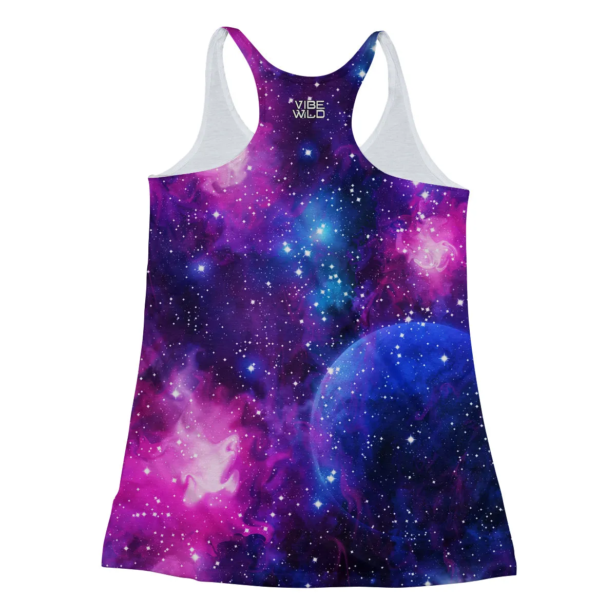 Cotton Candy Galaxy Racerback Tank