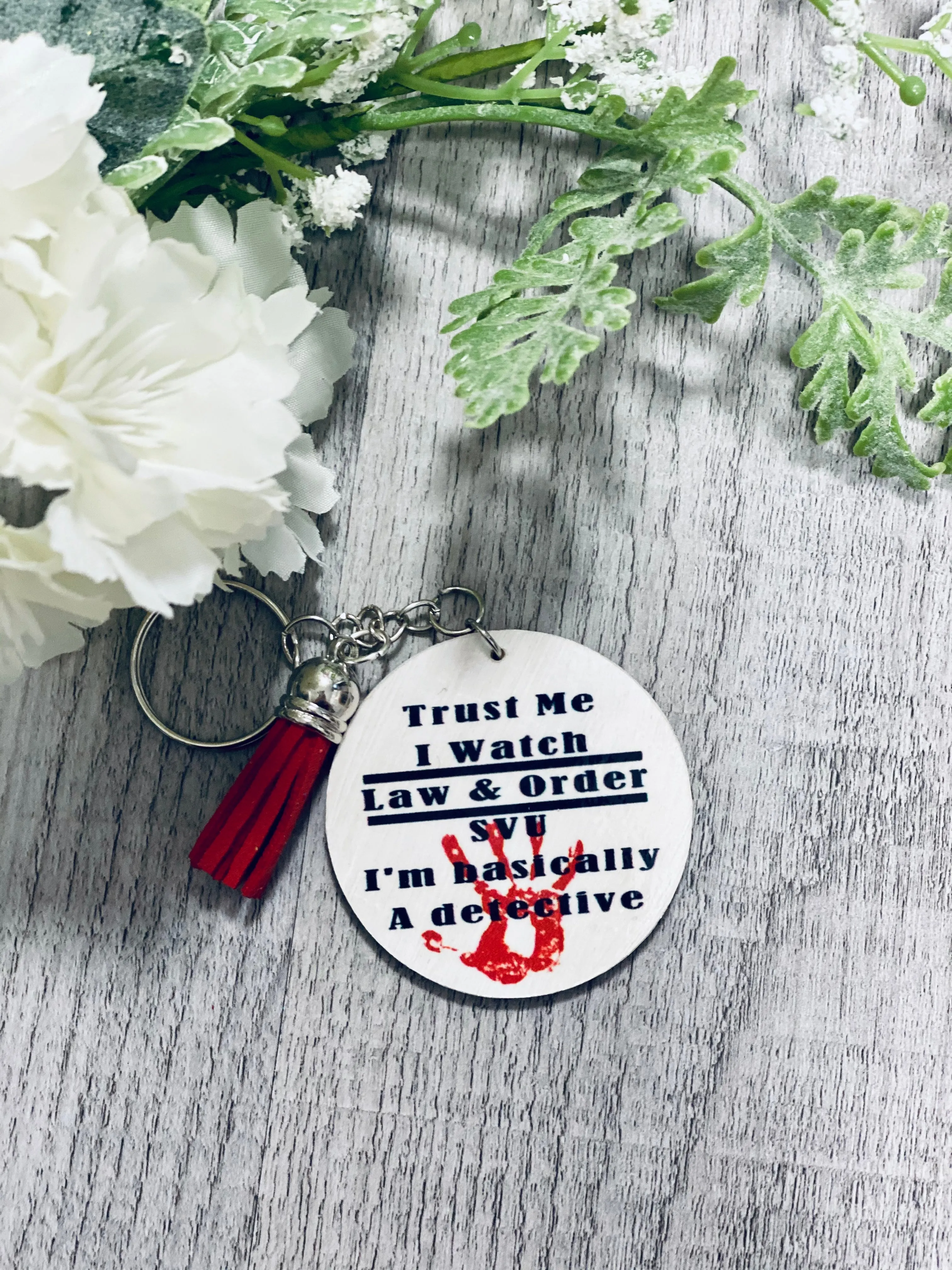 Crime Show Keychain