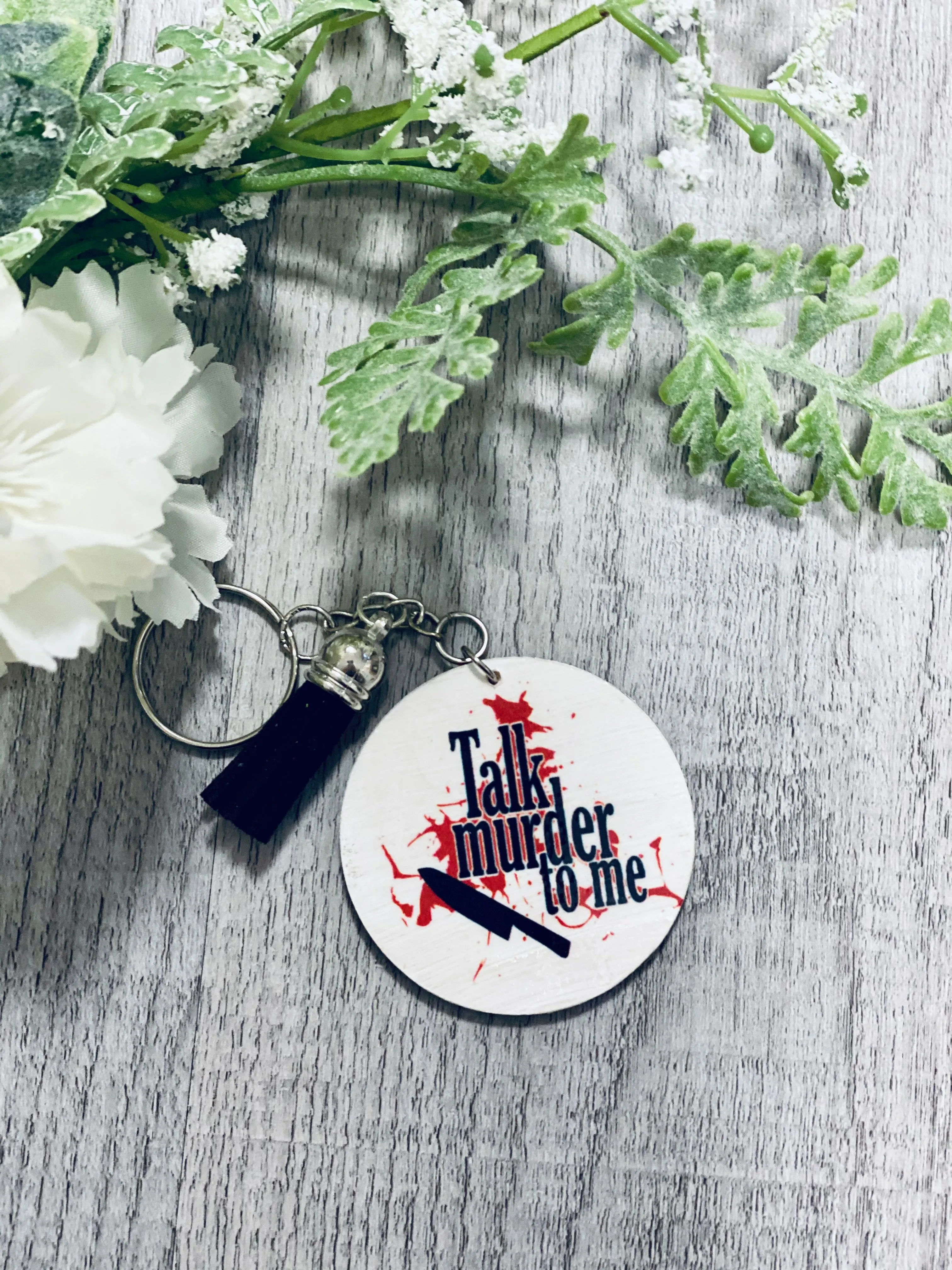 Crime Show Keychain