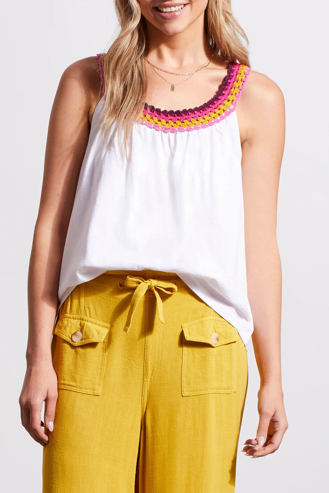 Crochet Collar Tank
