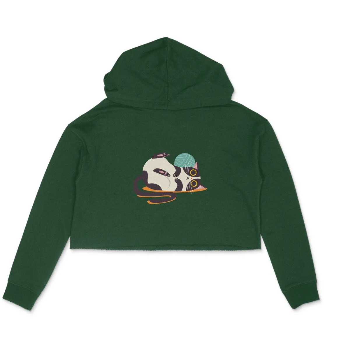 Crop Hoodie (Women) - Clawful Nap (6 Colours)
