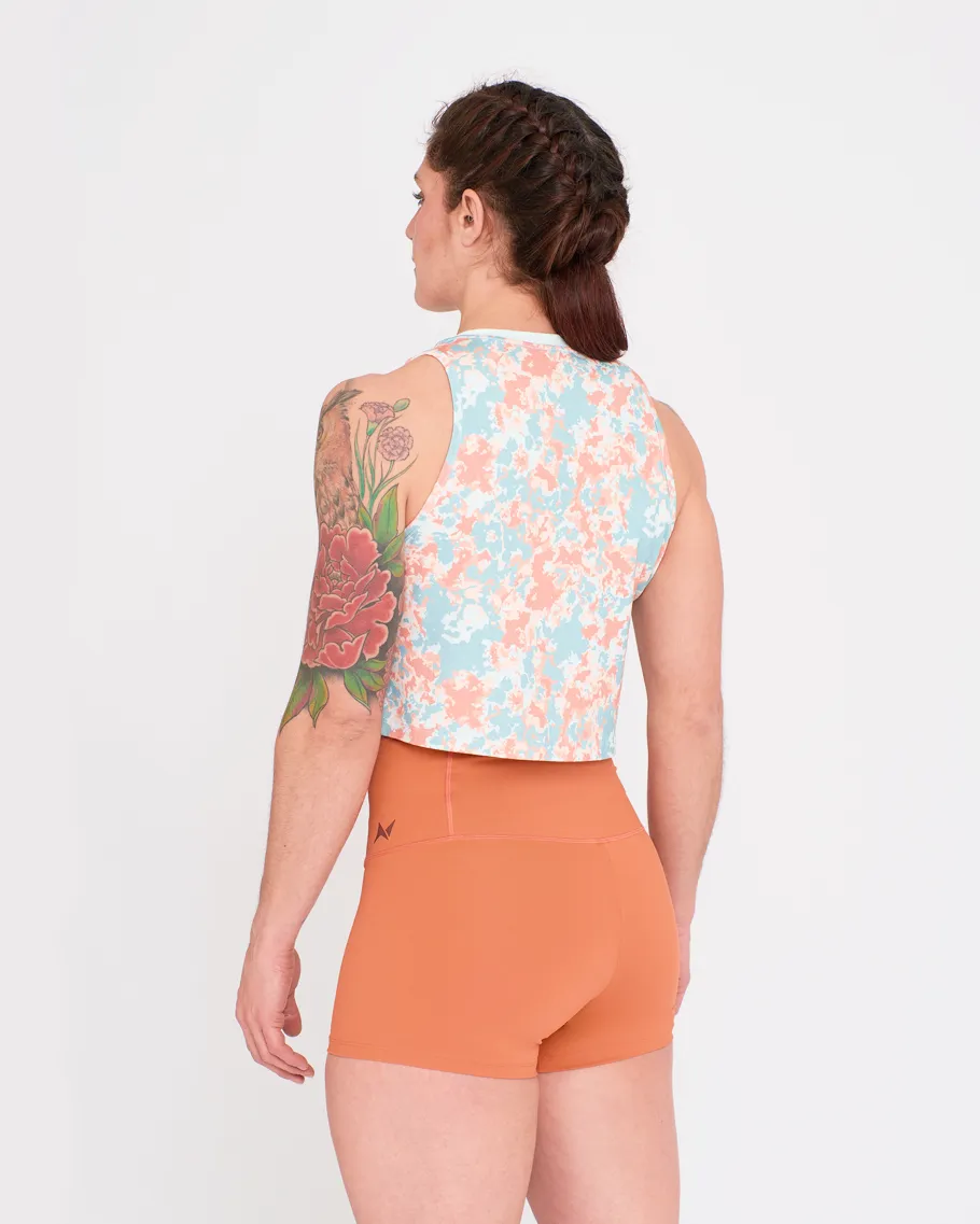 Crop Tank - NS Thaesia Military Tie&Dye