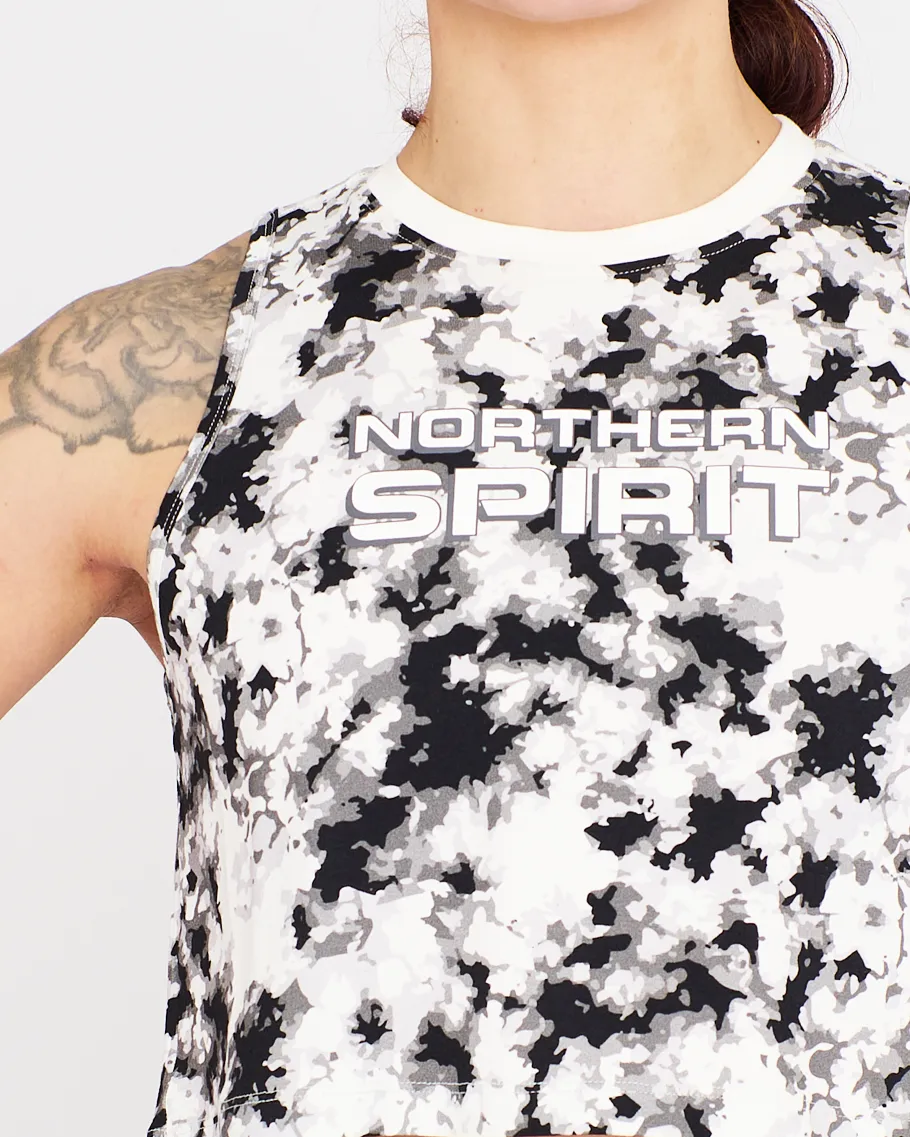 Crop Tank - NS Thaesia Military Tie&Dye