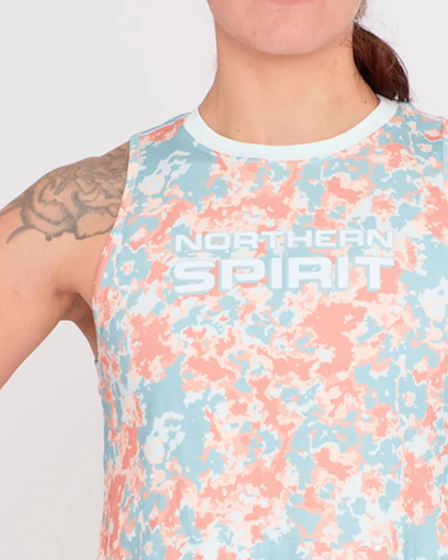Crop Tank - NS Thaesia Military Tie&Dye
