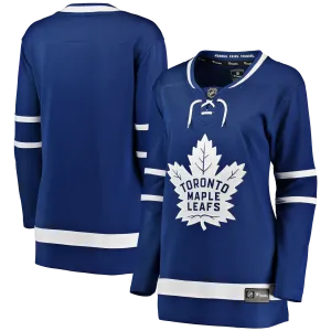 Customizable Toronto Maple Leafs Women's Breakaway Home Jersey