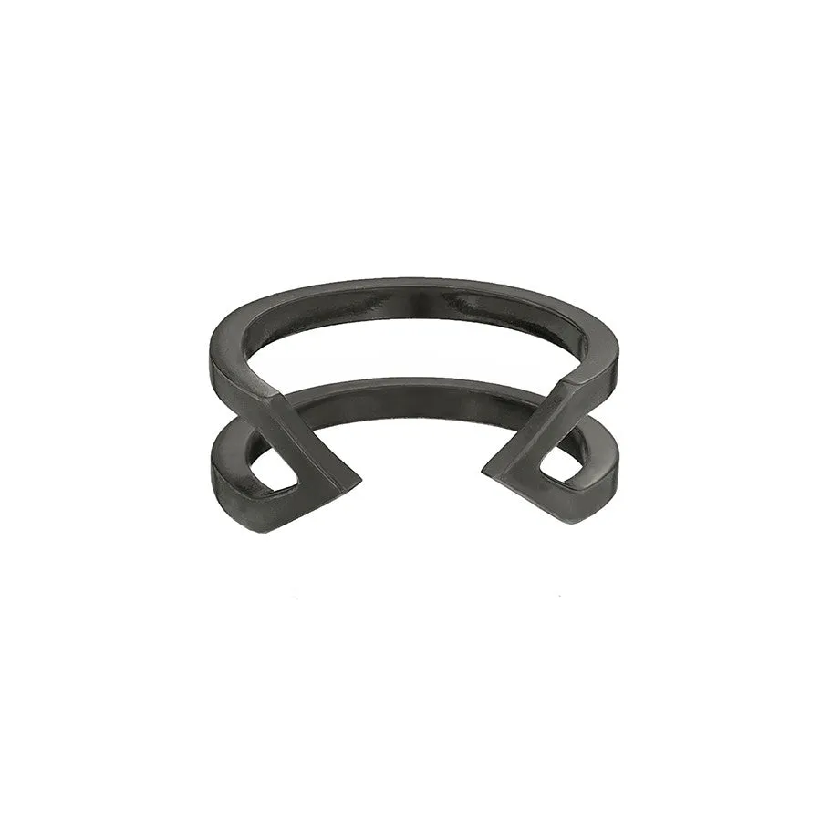 Dagger Ring | Black Gold