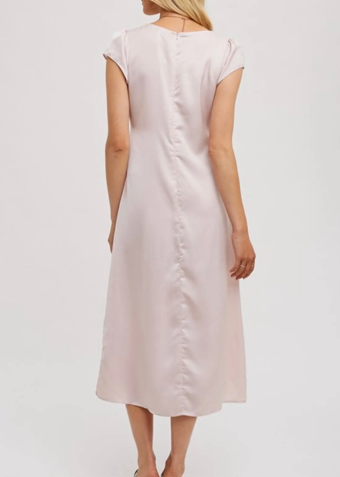Dahlia Satin Dress