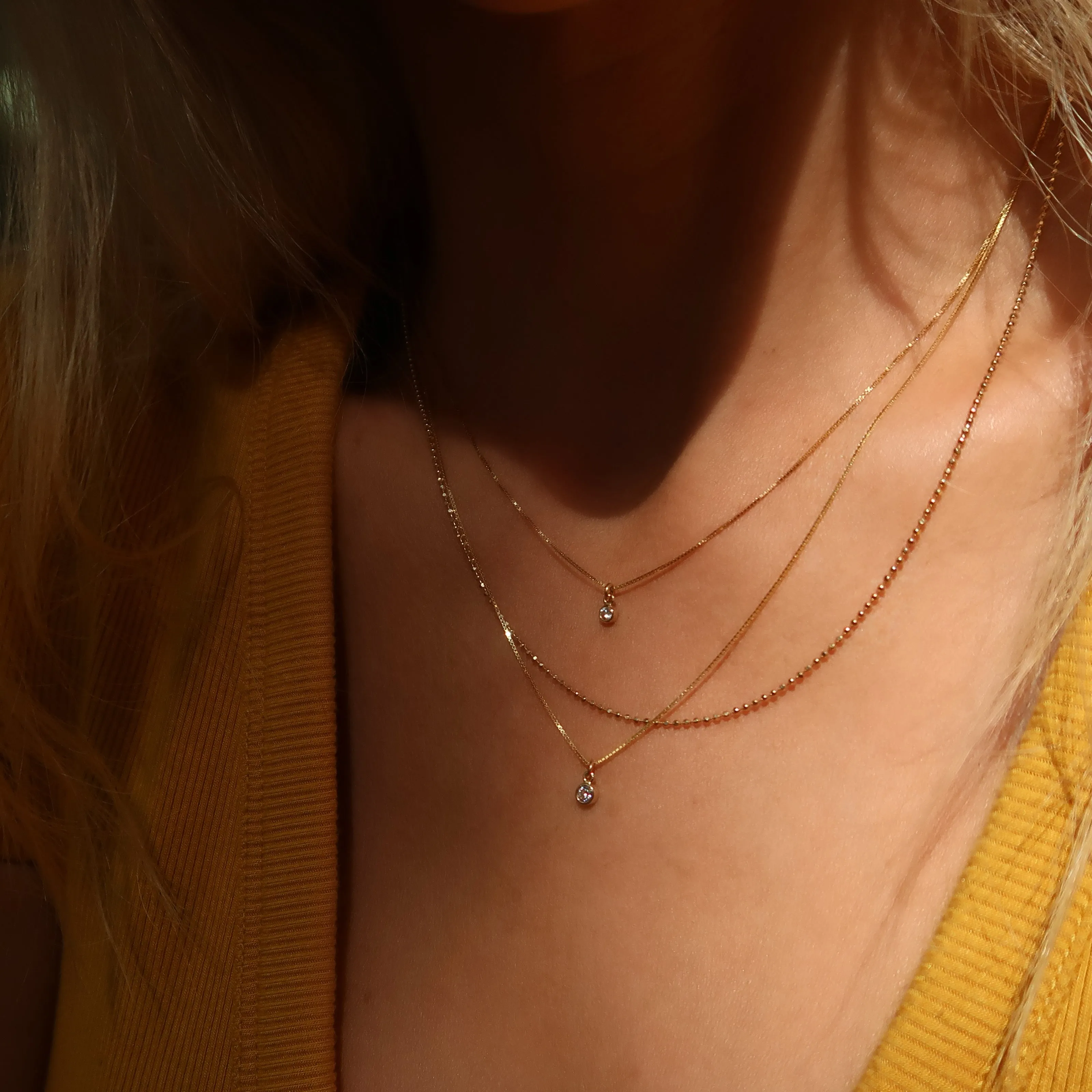 Dainty Diamond Necklace