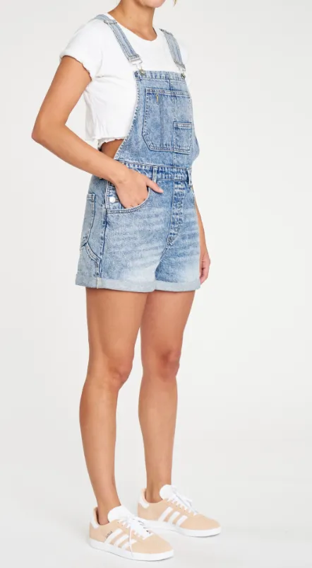 Daze Denim Baby Blues Shortalls - Ily