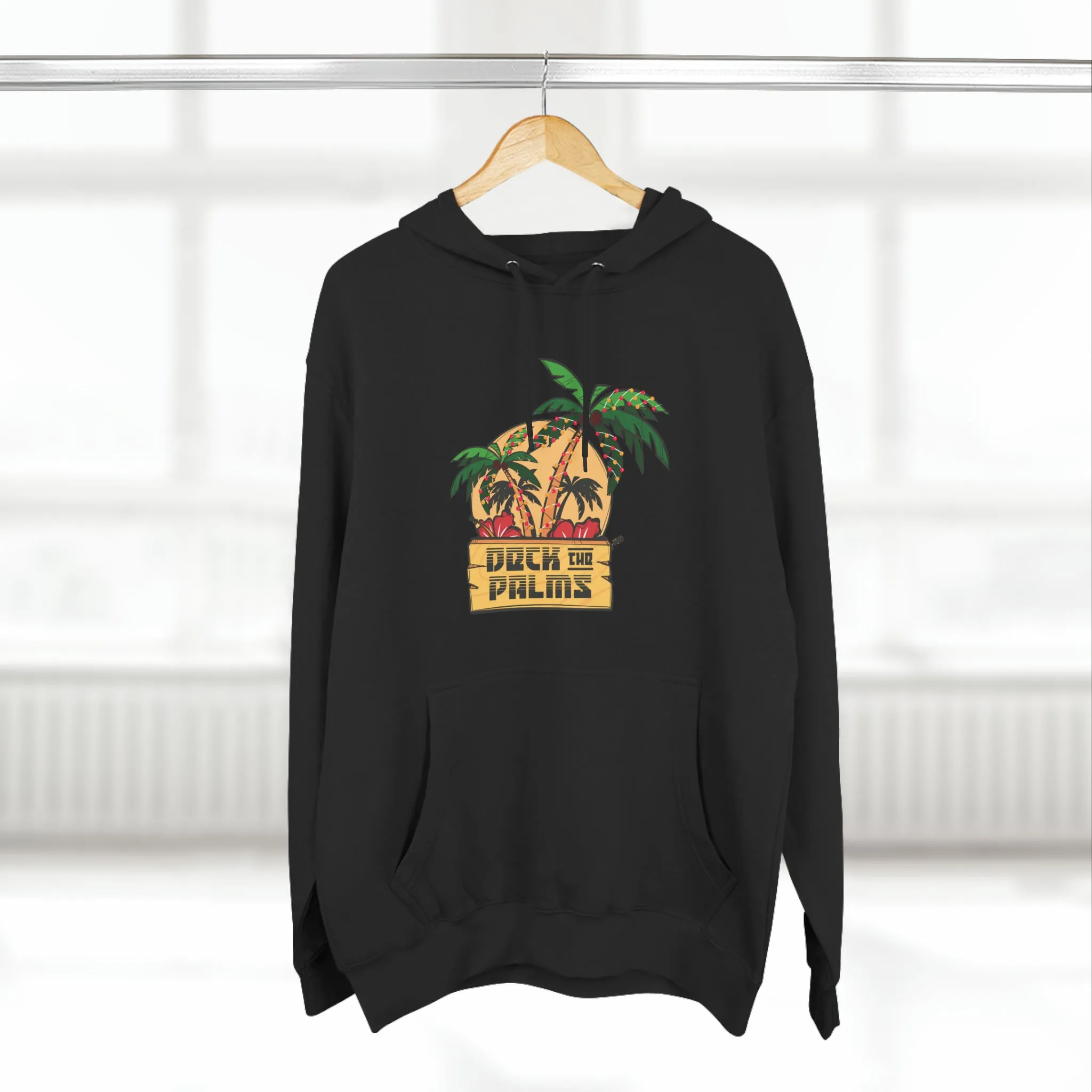 DECK THE PALMS SOFT STYLE HOODIE