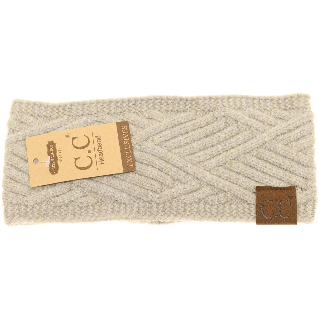 Diagonal Criss Cross Head Wrap-5 Colors Available