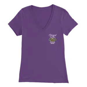 Diamond in the Rough pebbles "V" neck