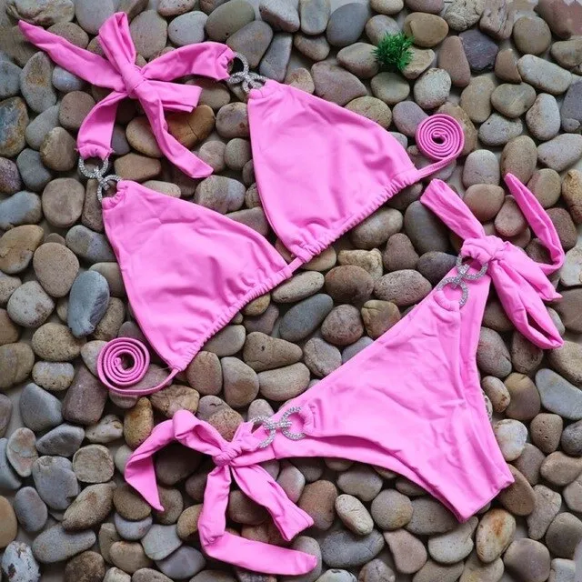 Diamond Swimsuit Crystal Bikinis