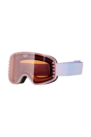 Dollface Swarovski Crystal Ski Goggles