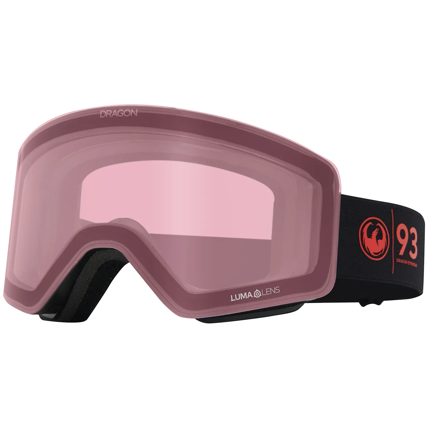Dragon R1 OTG Snow Goggles 30 Years / Lumalens Red Ion   Lumalens Light Rose