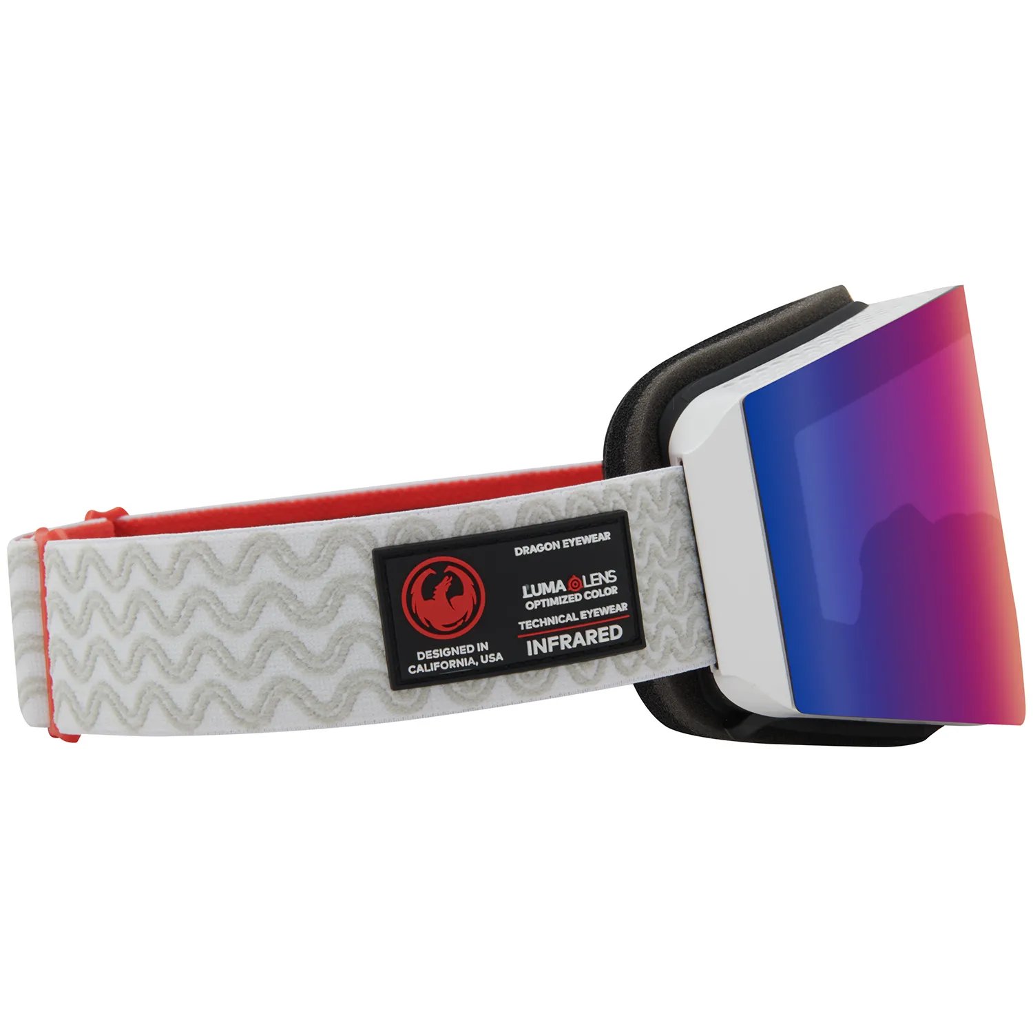 Dragon RVX MAG OTG Snow Goggles Gypsum / Lumalens Solace Infrared   Lumalens Violet