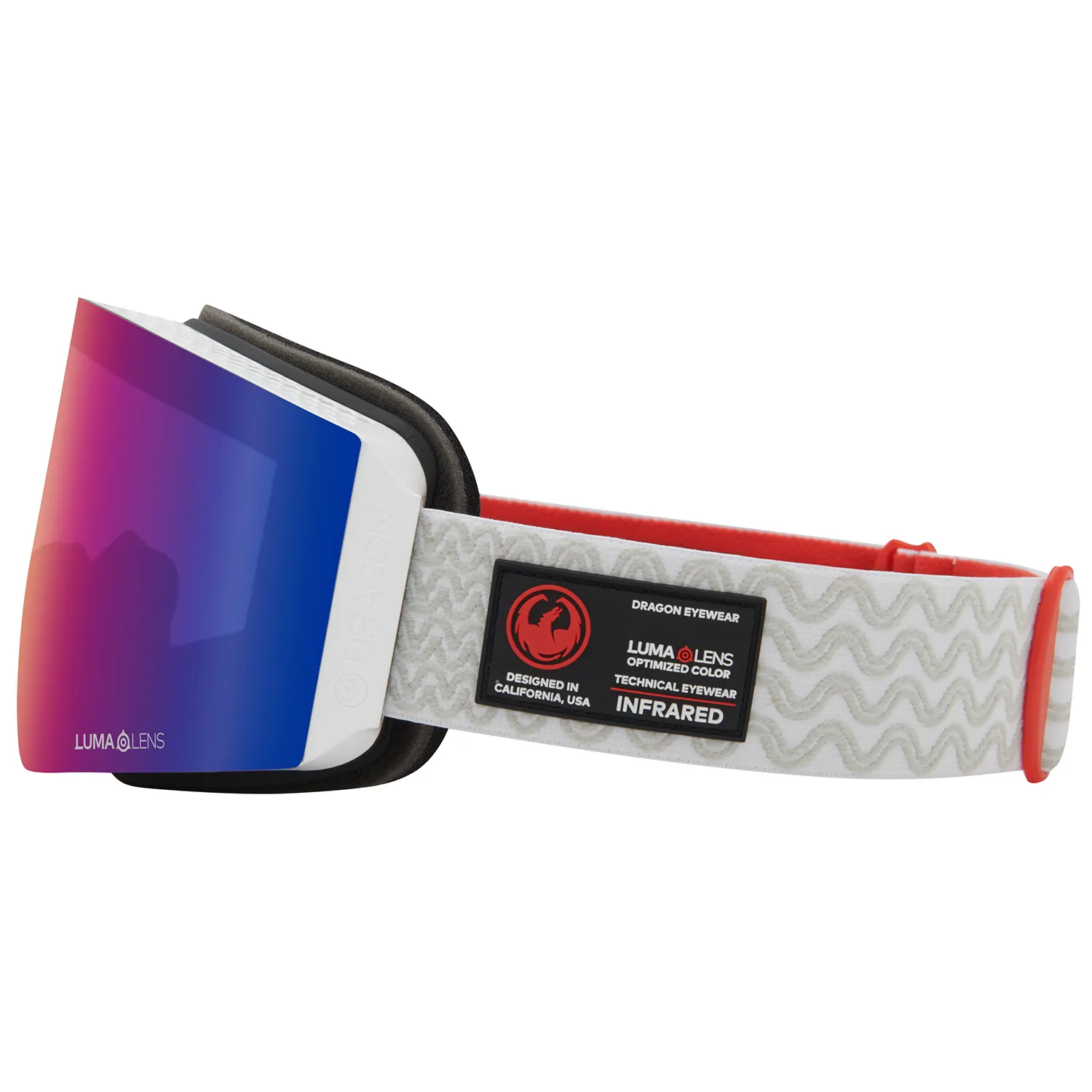 Dragon RVX MAG OTG Snow Goggles Gypsum / Lumalens Solace Infrared   Lumalens Violet