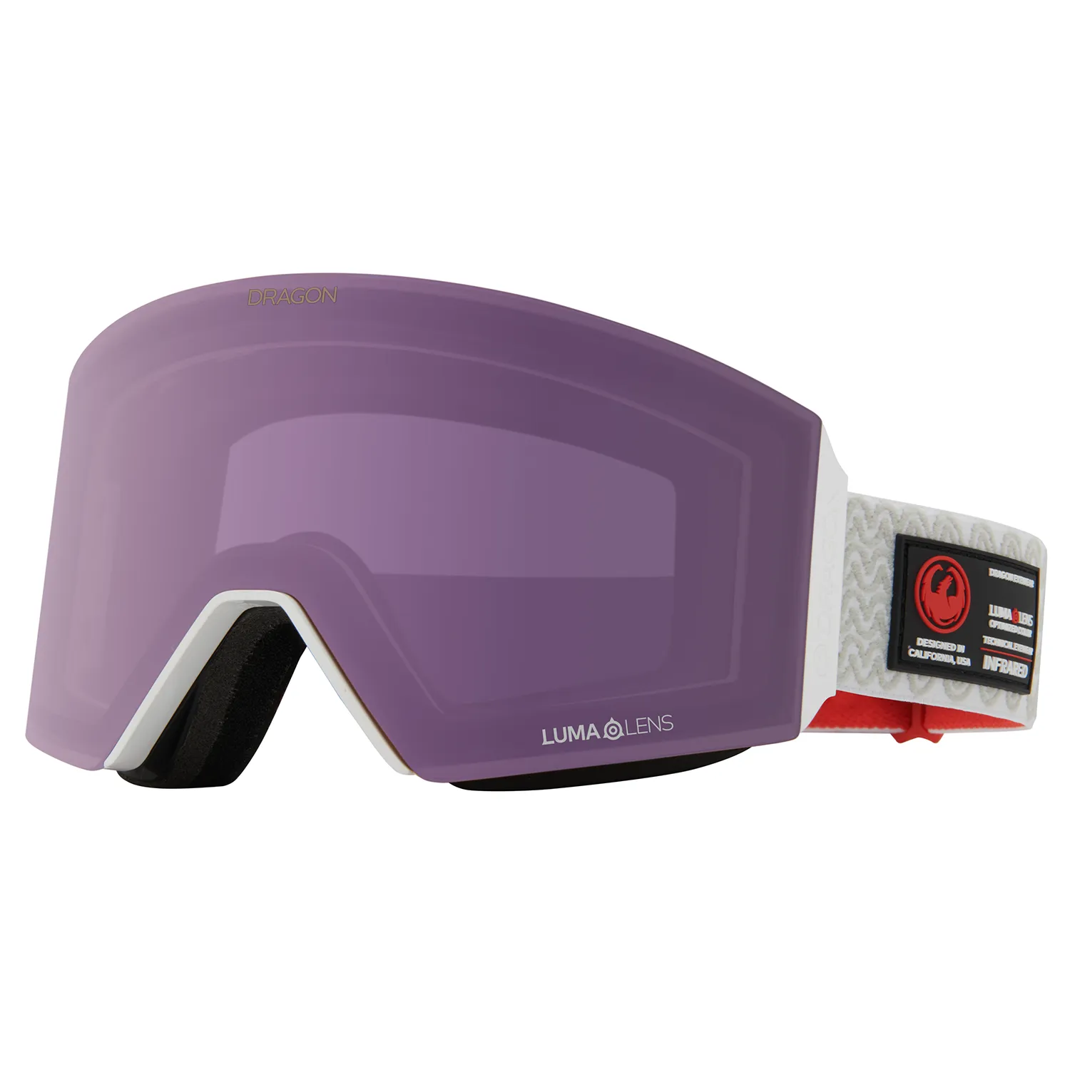 Dragon RVX MAG OTG Snow Goggles Gypsum / Lumalens Solace Infrared   Lumalens Violet