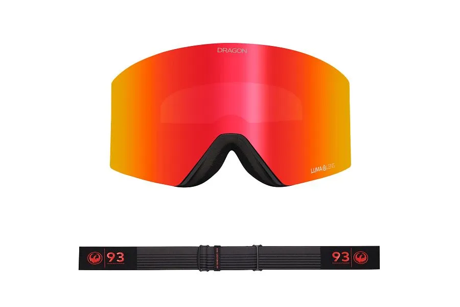 Dragon RVX MAG OTG Snow Goggles Low Bridge 30 Years / Lumalens Red Ion   Lumalens Light Rose