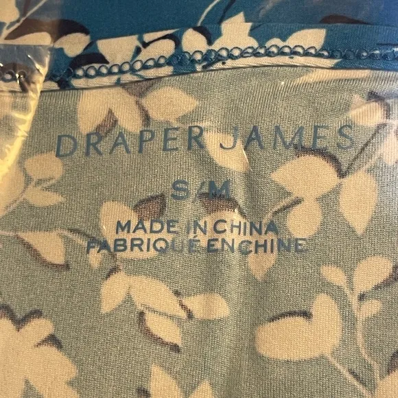 DRAPER JAMES Floral Ruffle Nightie Gown S/M